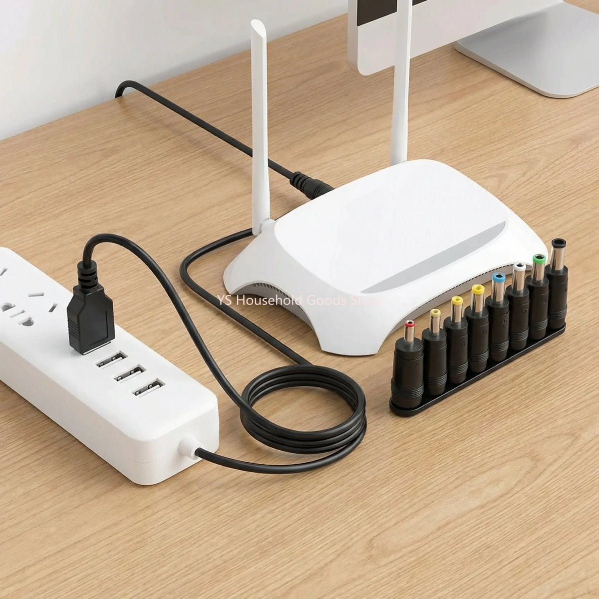 Universal Power Cable USB to DC 5.5 2.1mm Jack 5V Charging C