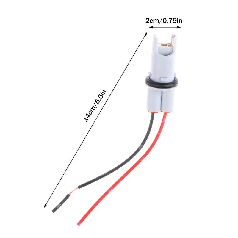 2Pcs T10 T13 T15 LED Wire Socket Canbus Bulb Cable for Autom