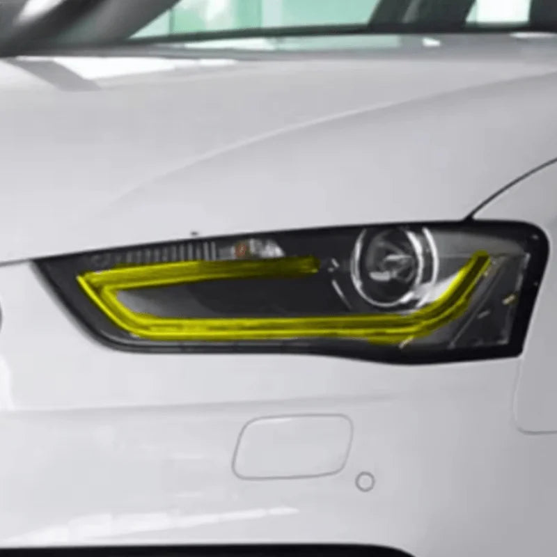 Angel Eye Yellow Led Running Lights Module DRL Chip Upgrade for Audi A4 2013 2014 2015 2016 for Audi B8