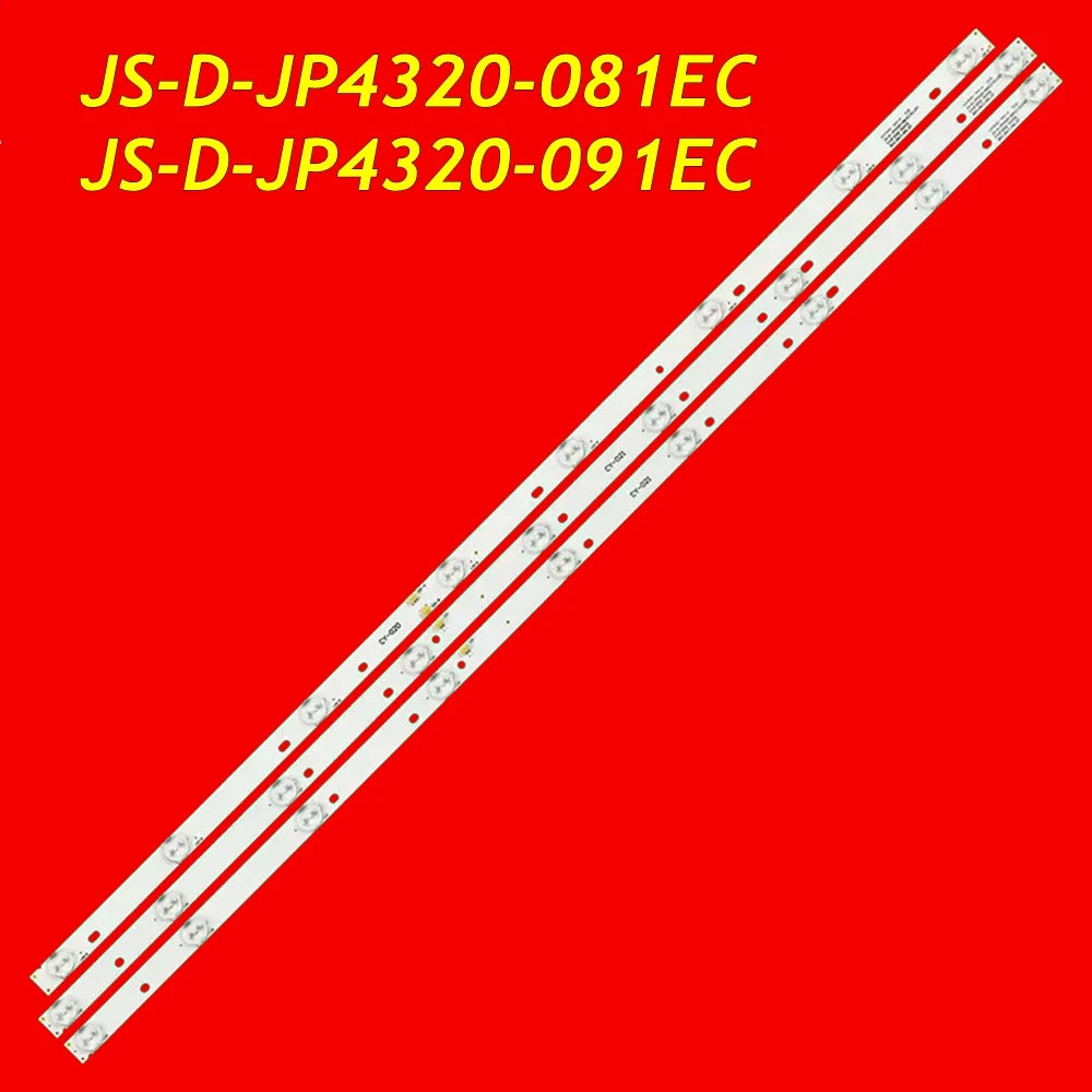 LED Backlight Strip for 30pcs LED Backlight For 43L35 E42F2000 AKTV432 43LED20T2 LD-4328 MS-L1111-L