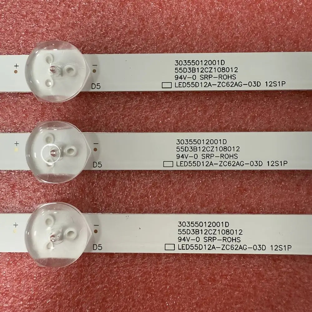 LED Backlight Strip for Onn 100012586 LE55C61 RCA RTRU5529-CA JVC LT-55MAW804 LS55Z51Z LED55D12A-ZC62AG-03D