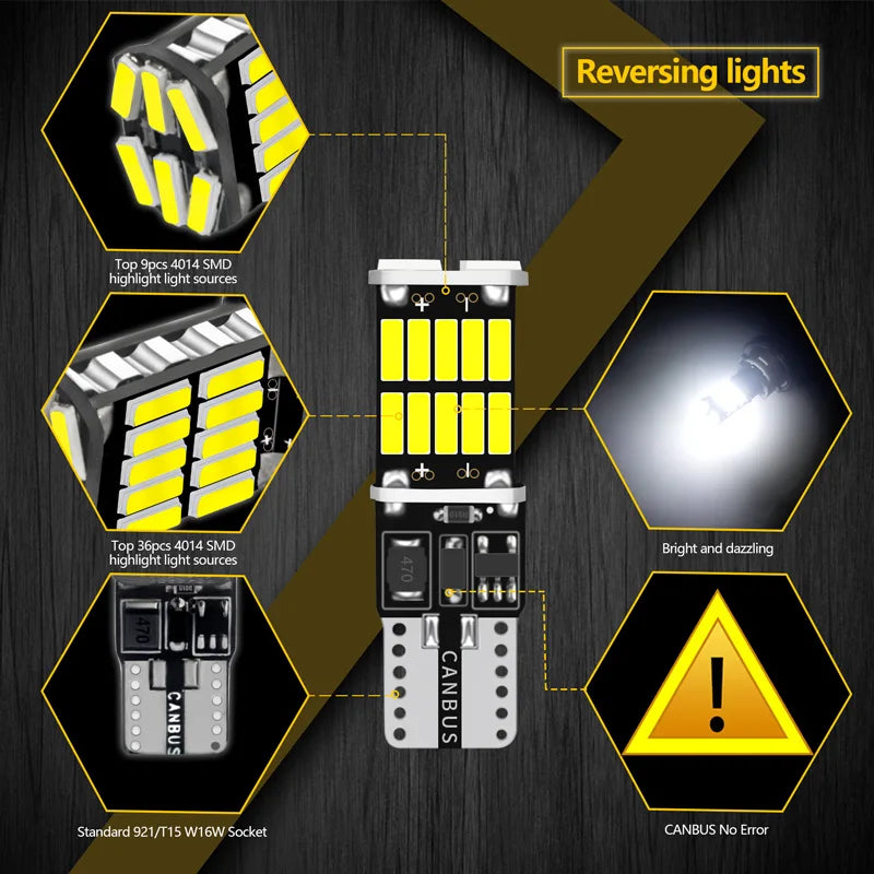 2/6/10/20/30 Pcs W5W Led Canbus T10194 Car Lamps No Error 26