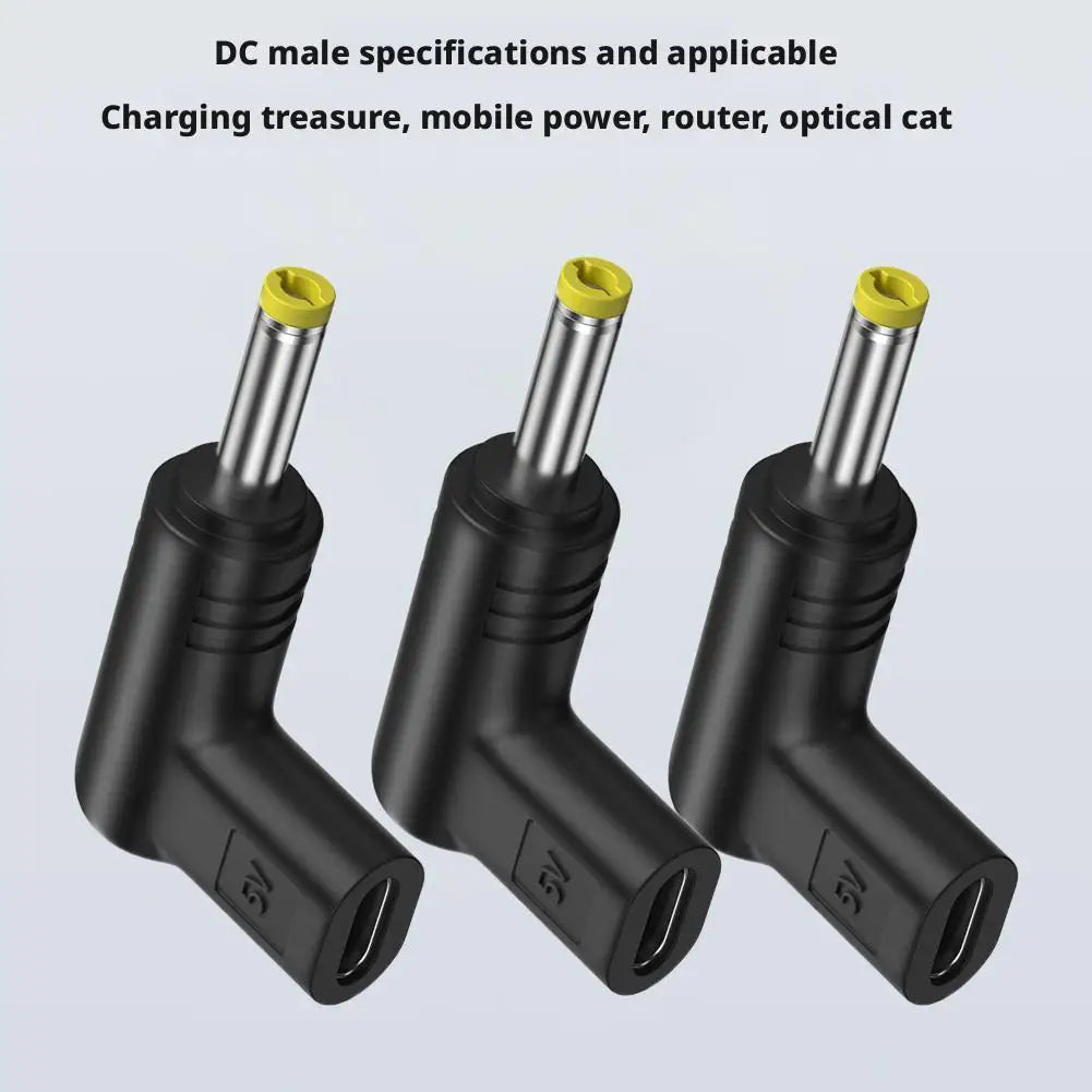 TypeC PD to DC Power Connector Universal 5V 9V 12V Type C to