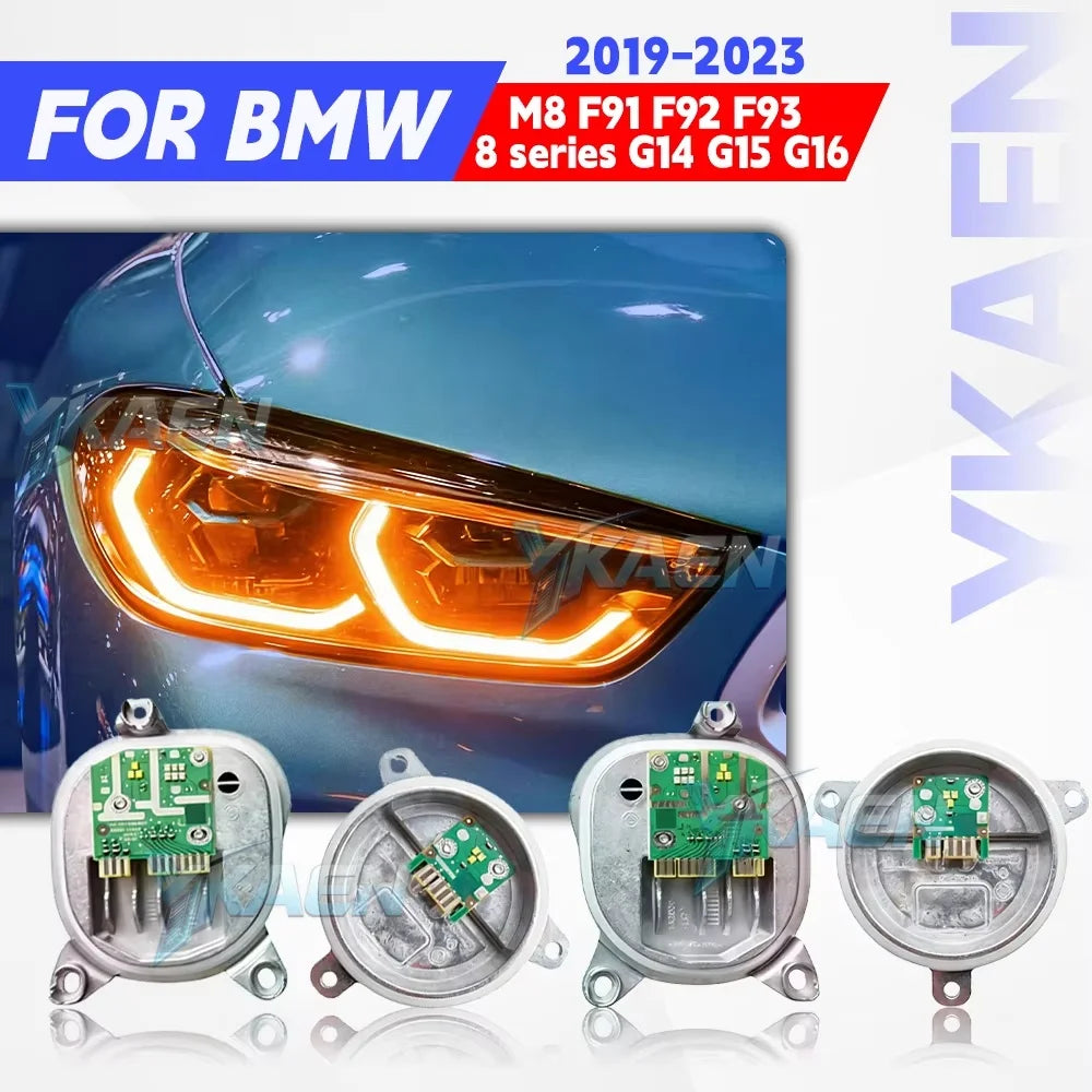 Angel Eye DRL Module For 19-22 BMW 8 Series M8 G14 G15 F92 F93 G16 840i Daytime Running Lights Blue Red for