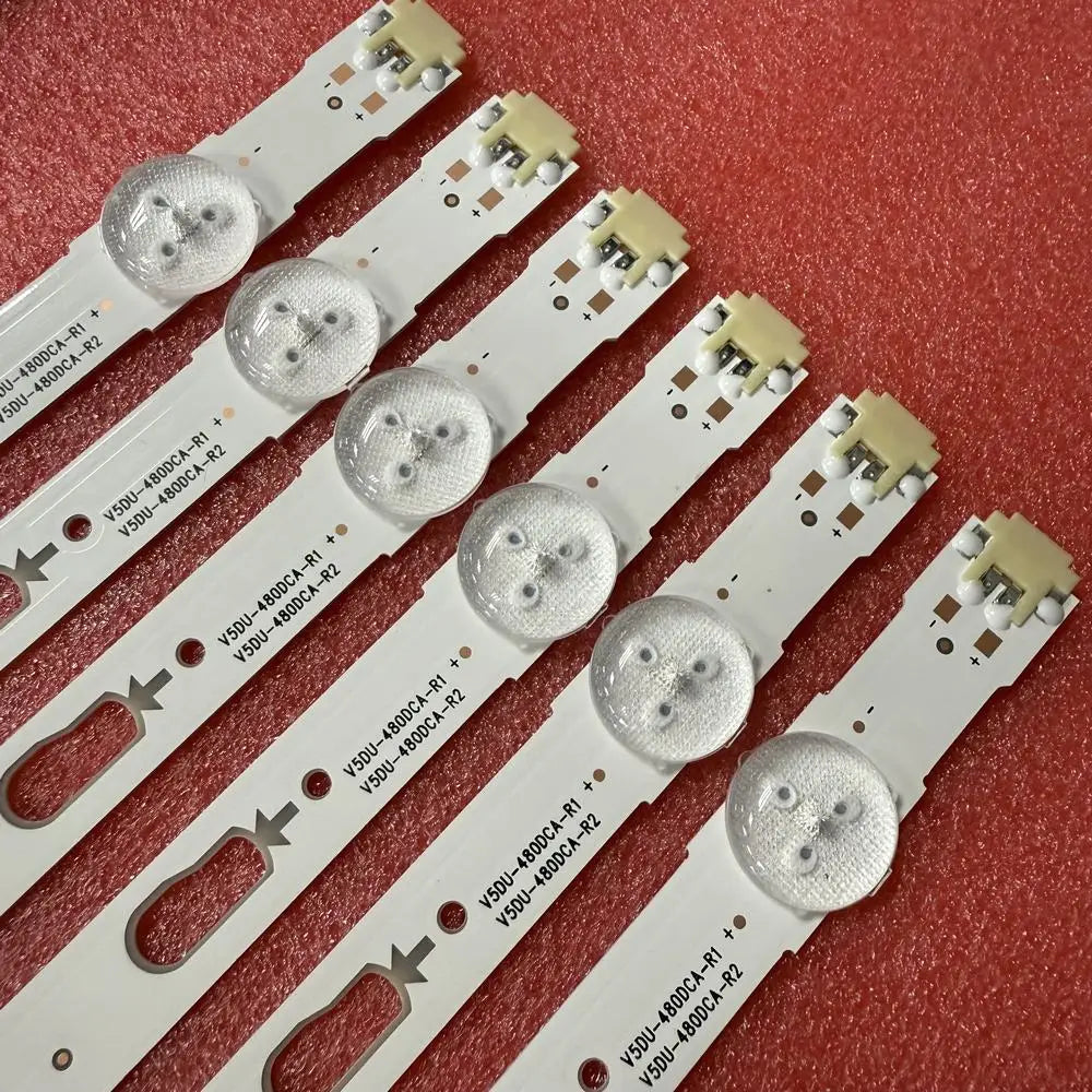 LED Backlight Strip for 12pcs/set LED Strip For Samsung UN48JU6500F UN48JU6750F UN48JU6800F UN48JU7500F