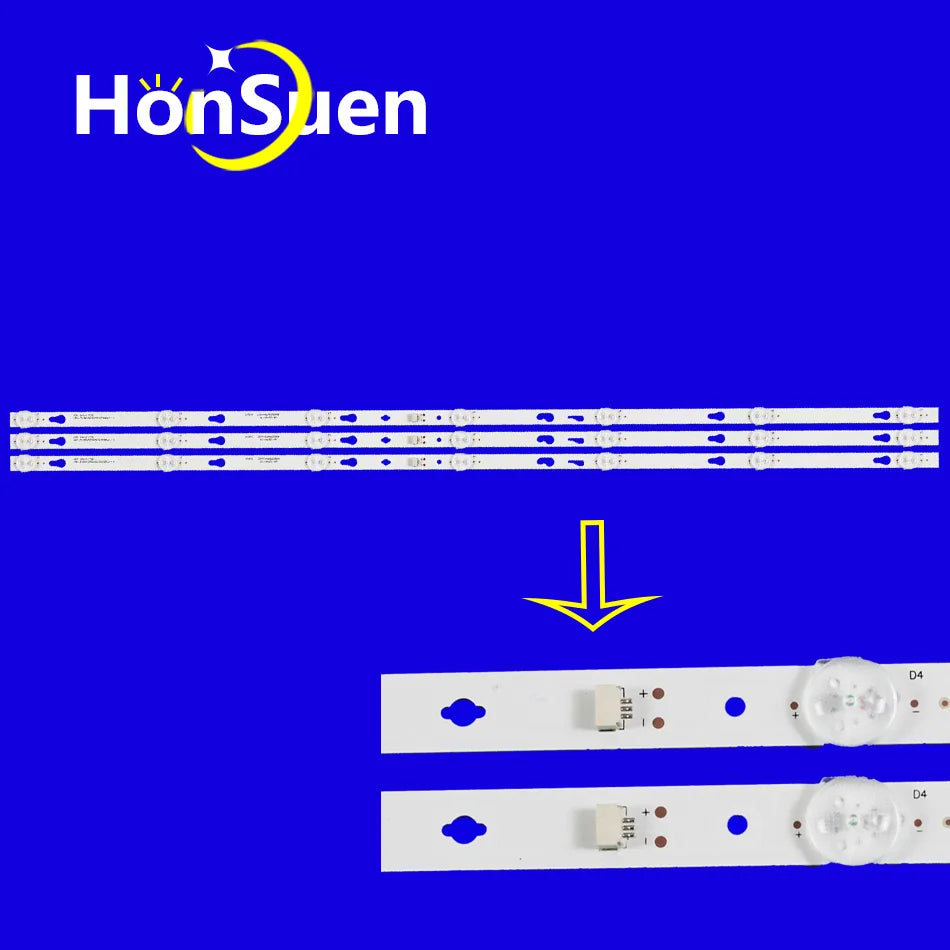 LED Backlight Strip for Ple-43s08fhd 43s08fhd Ple43s08fhd Ple - Replacement TV Backlight Strip