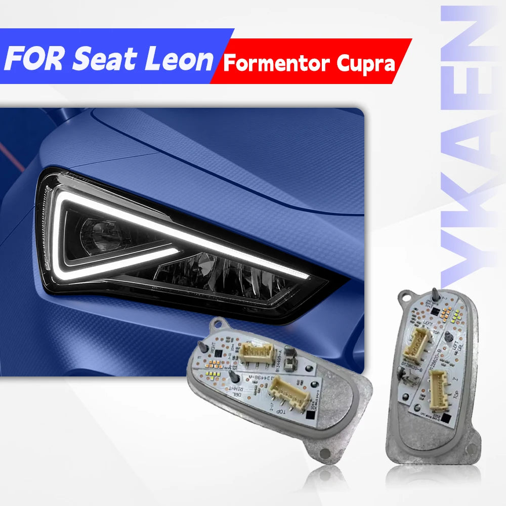 Angel eye DRL Board B134498-A For SEAT Leon Formentor Cupra LED Headlight 5FJ941475 Daytime Running Light