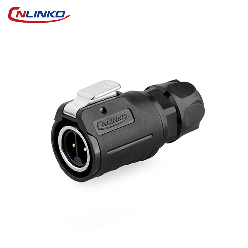 CNLINKO M16 Waterproof Electrical Connector 2/3/4/5/7/8/9 Pi