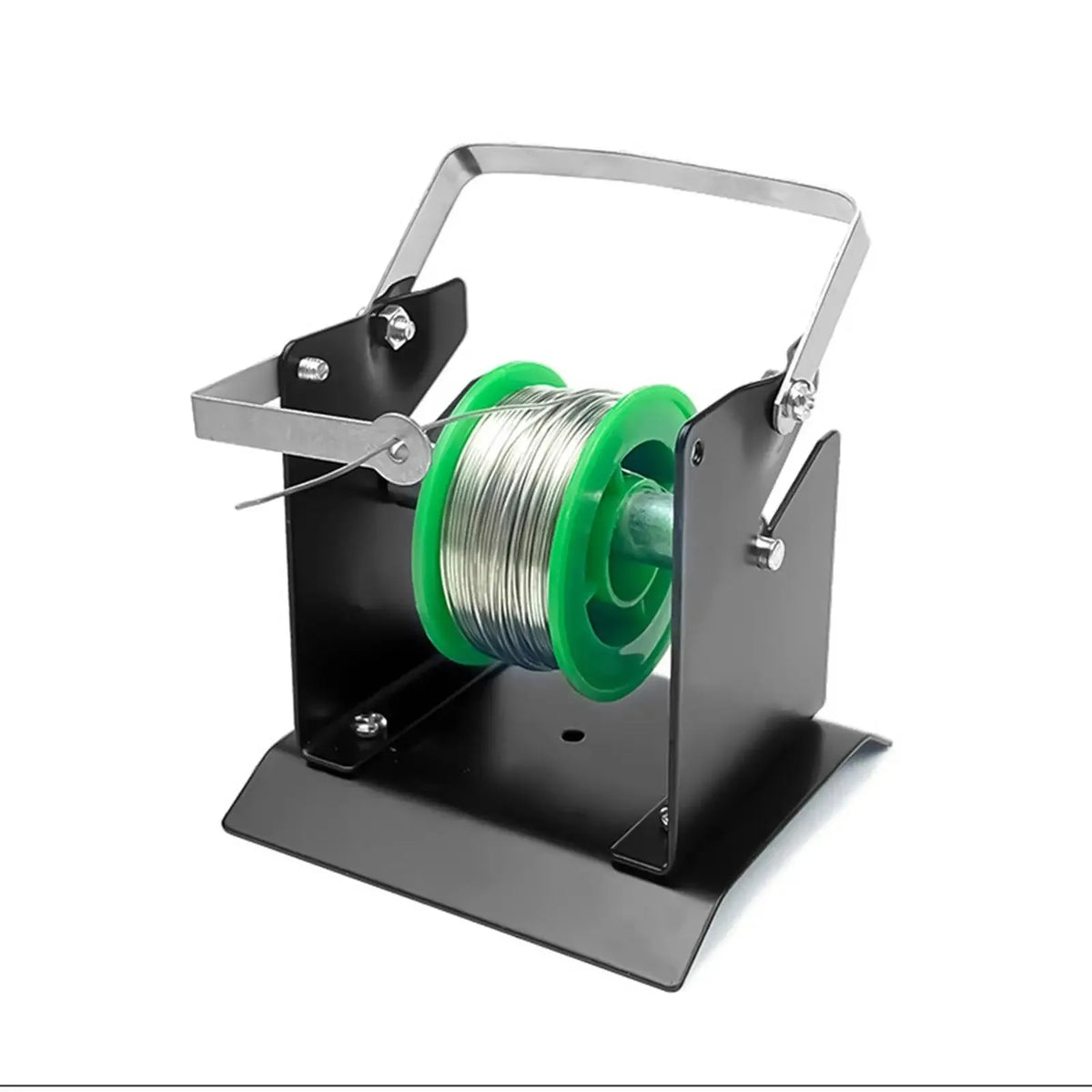 Compact Solder Wire Spool Dispenser Holder Adjustable Metal 