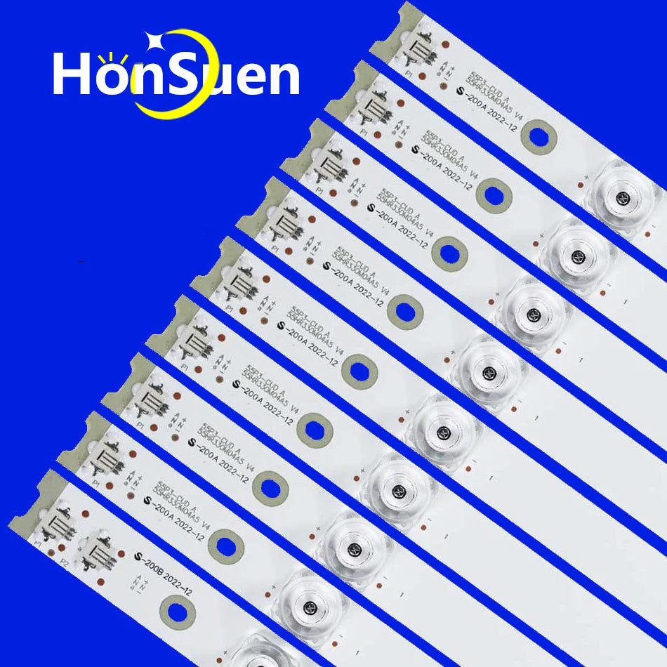 LED Backlight Strip for4 lamp For 55UC6006s 55UC6596 55P3-CUD A 55HR330M04A5 55A950C 4C-LB5504-HR15J HR16