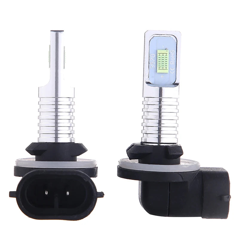 2Pcs 881 880 H27 LED Csp Headlight Kit 80W 12000LM Fog Bulbs