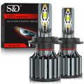 30000LM H7 H1 H4 LED H8 H11 9005 HB3 9006 HB4 9012 Hir2 9008