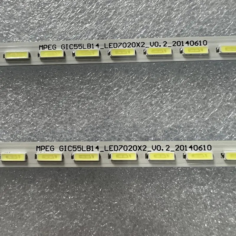 LED Backlight Strip for Thomson 55UA7706 TCL 55U8450C D55A561U D55A571U LE55E6700A-UD L55H7800A LVU550SE4L