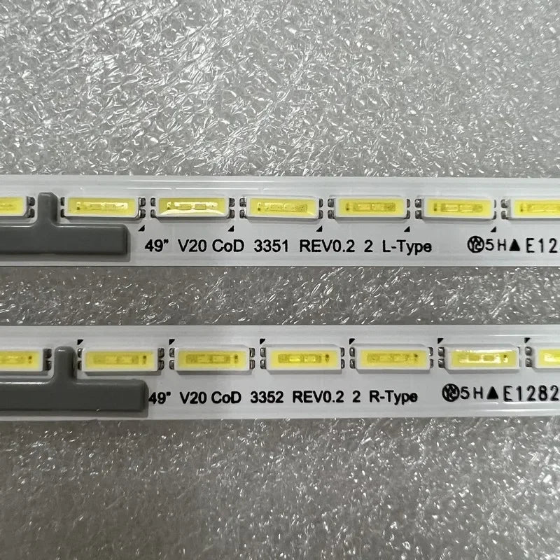 LED Backlight Strip for 66LED(6V) 535mm LED Backlight Strips(2) 66LED For 6916L-3351A 3352A 3351B 3352B 55