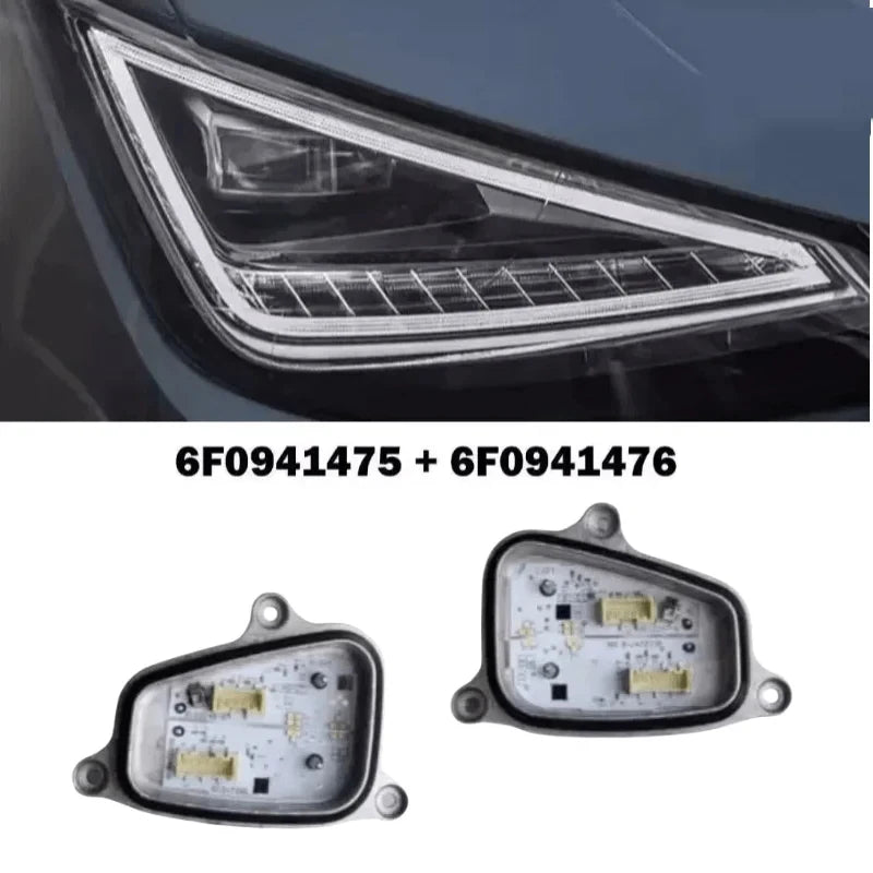 Headlight Module DRL Daytime Running Light Led Angel Eyes for Seat Arona KJ7 2021 2022 2023 2024 6F0941475