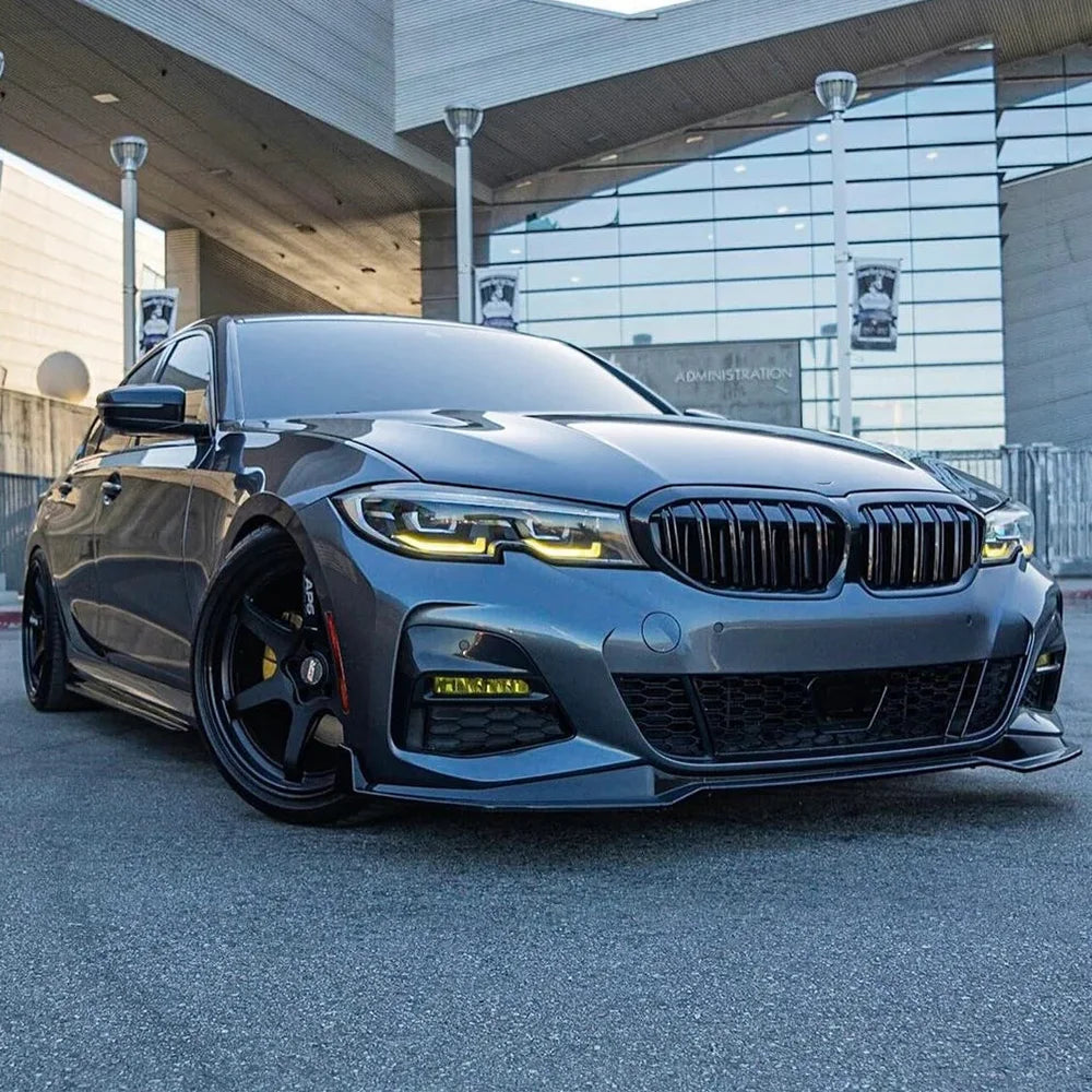 LED Headlight Yellow DRL Set For 2019-2022 BMW G20 G21 318d 320d 320dx 320i 320ix 330d 330dx 330e 330i M340ix