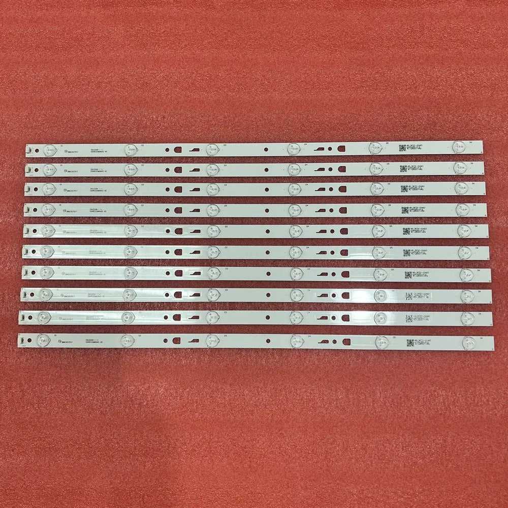 LED Backlight Strip for 10pcs/set LED Backlight Strip 7LED For Hitachi 55D1620 55R7 55U2200 55HR332M06A5 V1