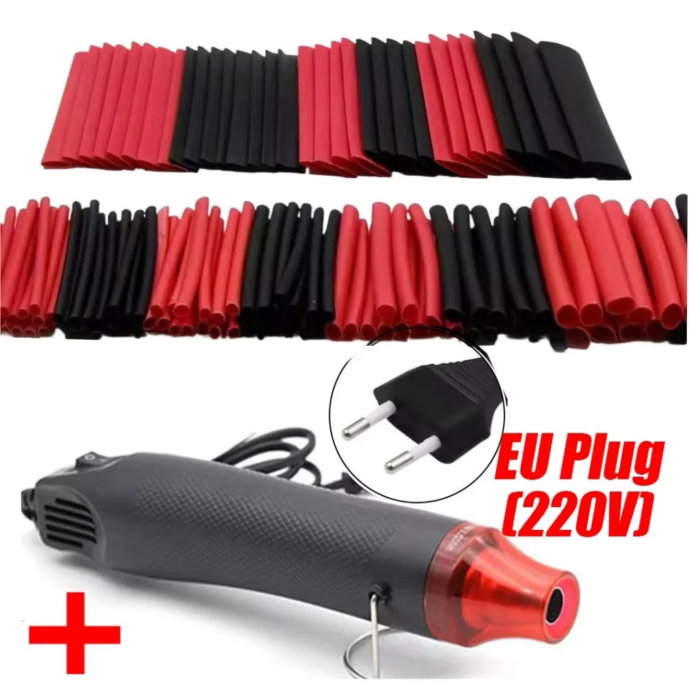 127PCS Heat Shrink Tubing Kit 2 1 Ratio Waterproof Wire Sleeve for Cable Connector Insulation and Protection