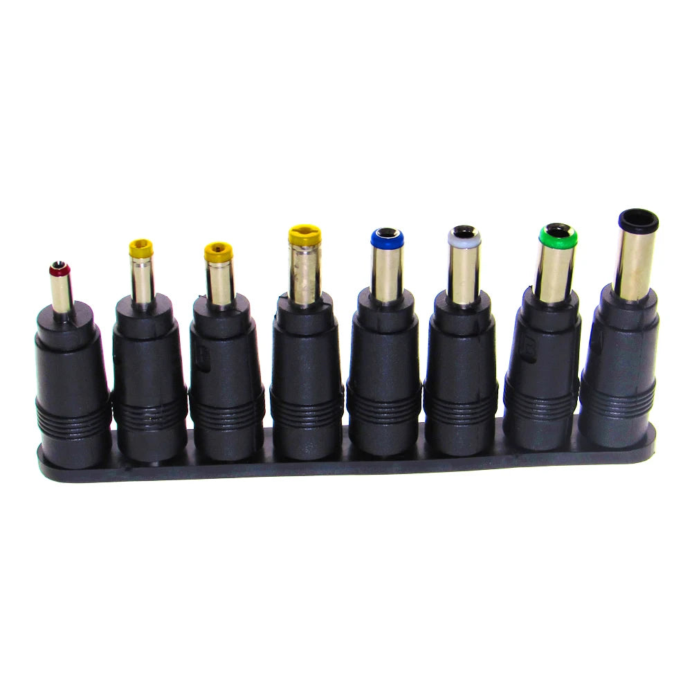 34PCS 8PCS Universal Power Adapter Supply Tips Connector 5.5