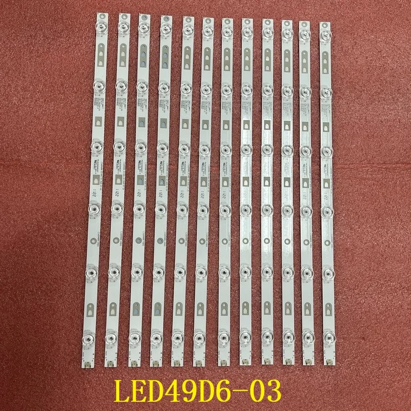 LED Backlight Strip for Kit LED Backlight strip(12)for Haier FD4951A-LU G49Y LED49D6-03(A) 30349006203