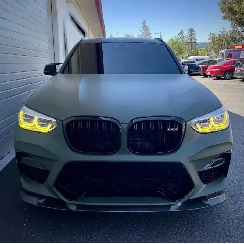 Angel Eye For BMW X3 G01 X4 G02 2018 2019 2020 2021 Adaptive Headlight DRL Blue Red Daytime Running Light LED