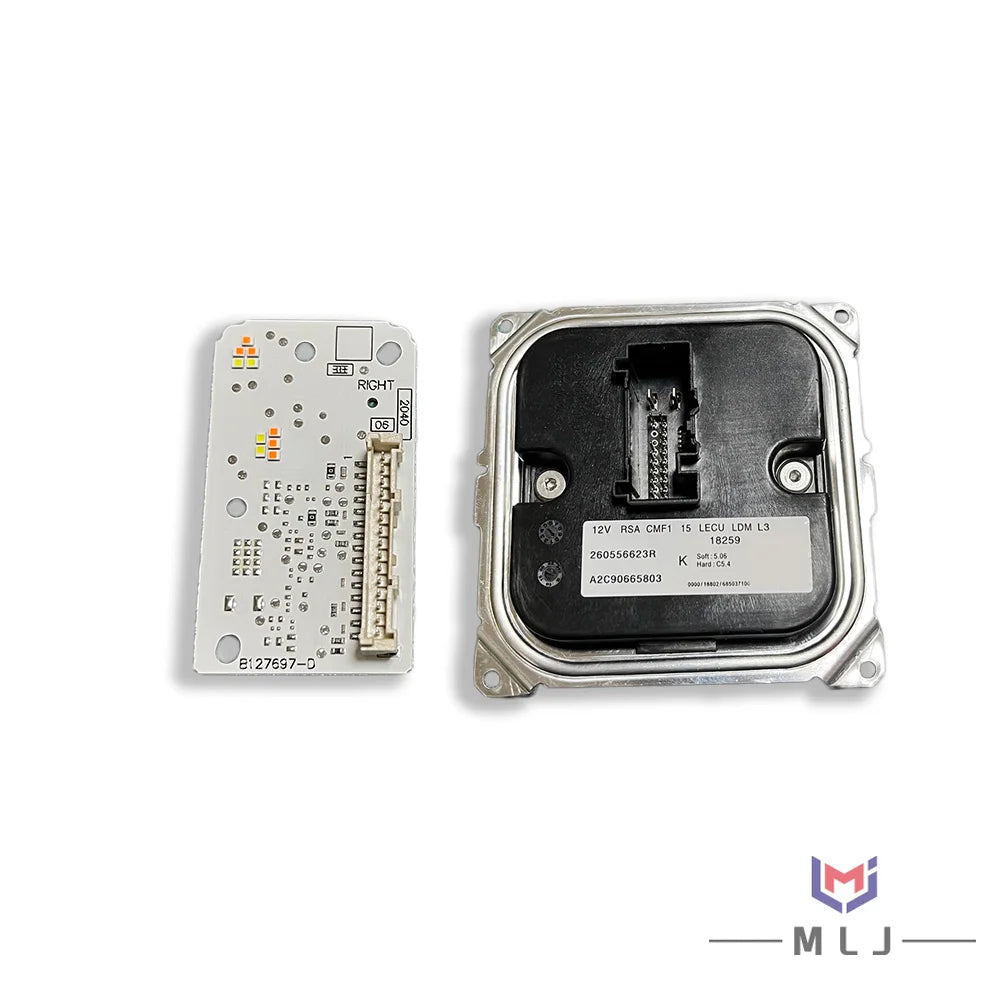 LED Headlight DRL Chip Control Unit DRL White Module OE B127696-D B127697-D for Renault 2021-2023