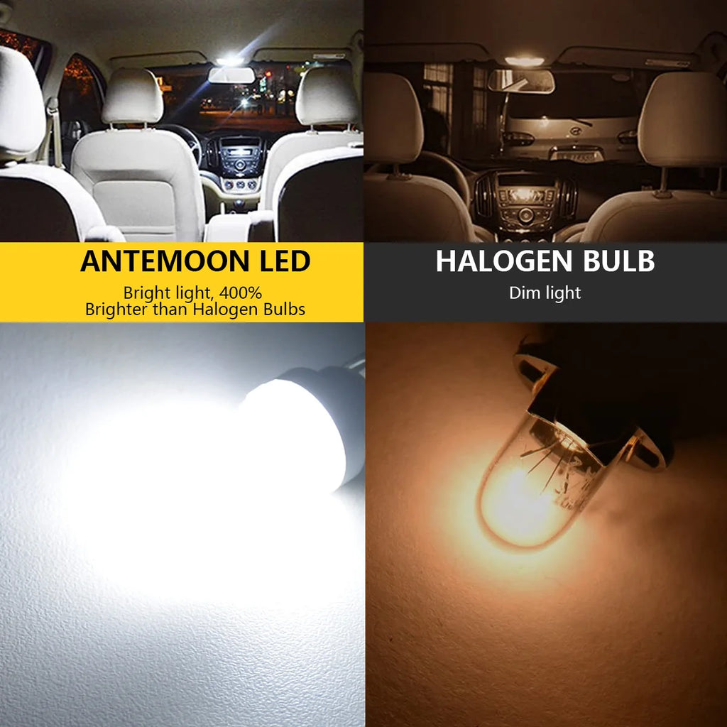 2Pcs Canbus T10 LED W5W LED Bulb No Error Car Interior Trunk