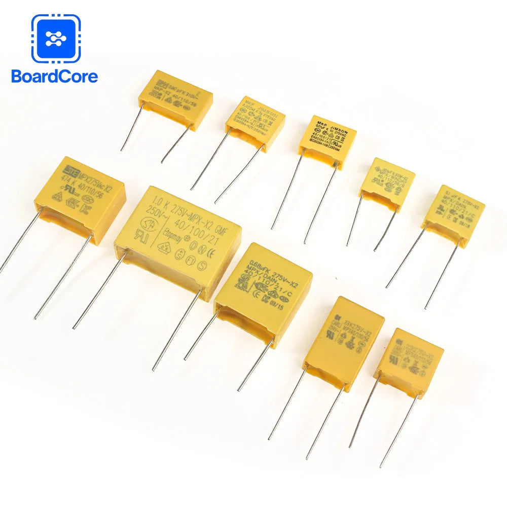 50PCS Polyester Film Capacitors Assortment Kit 102K 105K 0.0