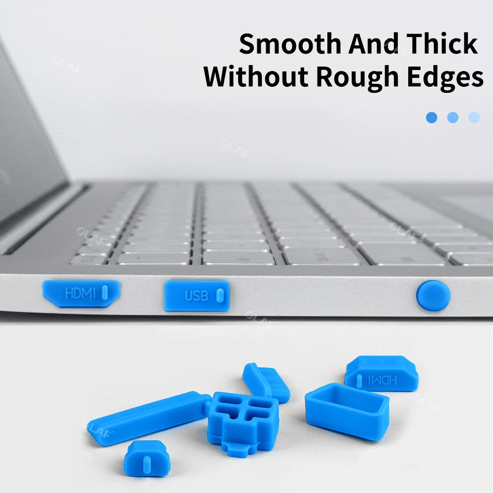 Universal Notebook Usb Silicone Anti Dust Plug16pcs Laptop D
