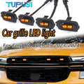 Amber White for Ford Ranger Wildtrack T9 2023 2024 2025 Car Front Grille LED Light Modified Vehicle for Ford