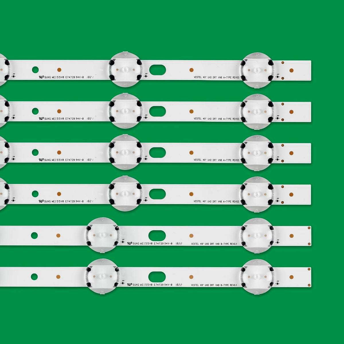 LED Backlight Strip for 49PUS6031 49U6663DB 49U6763DB 49U5863DB 49U5766DB 49UD8400B SVV490A45-A SVV490A45-B