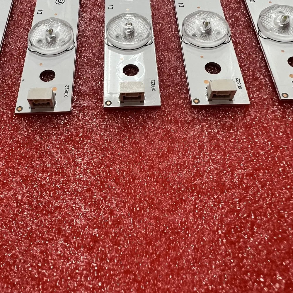 LED Backlight Strip for 10pcs/set LED Backlight Strip 7LED For Hitachi 55D1620 55R7 55U2200 55HR332M06A5 V1