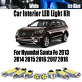 9-Piece LED Interior Light Kit for Hyundai 2013-2015 - Canbus Error-Free Interior Bulbs