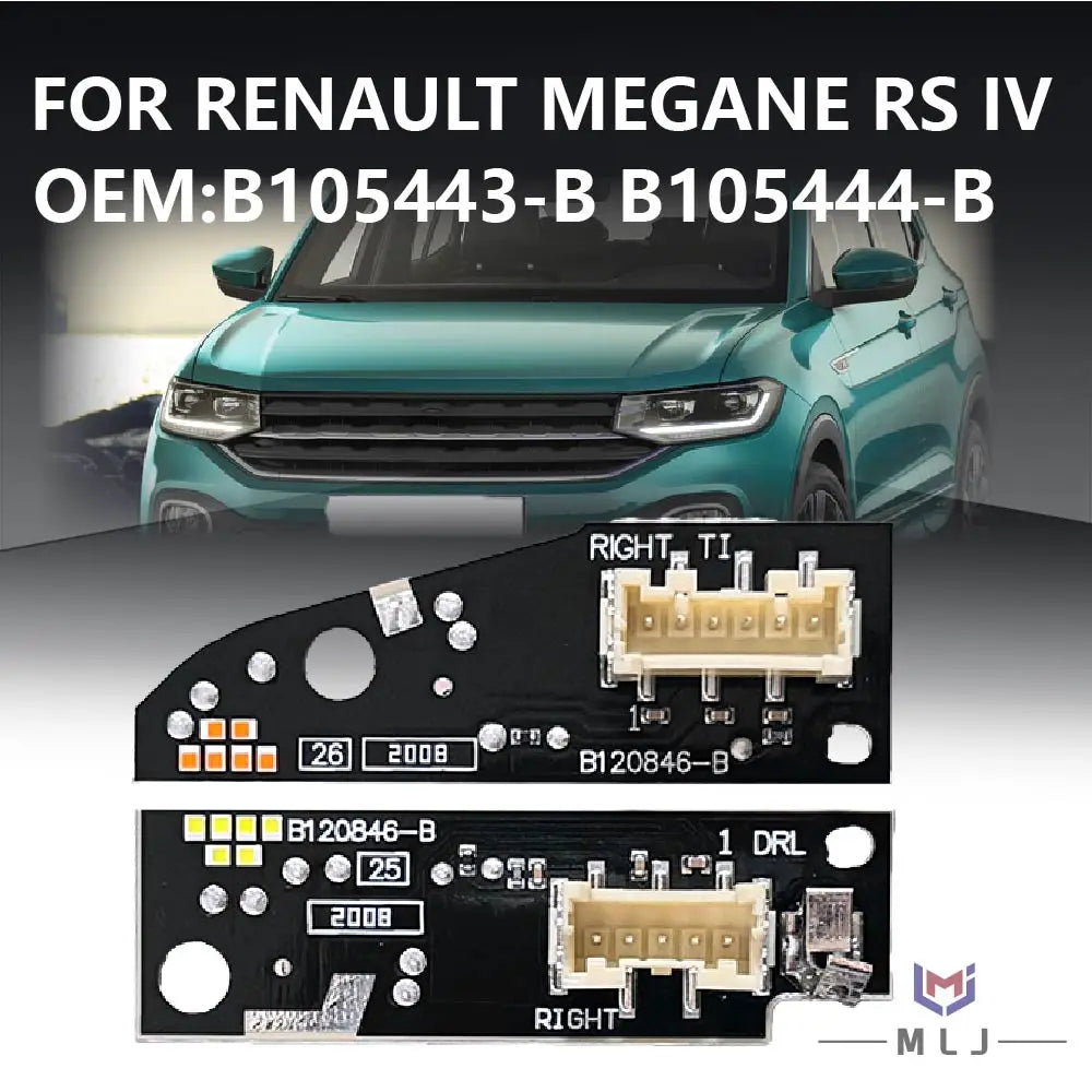 LED Headlight Module White DRL Chip Turn Signal Chip Angel Eye Board for VW