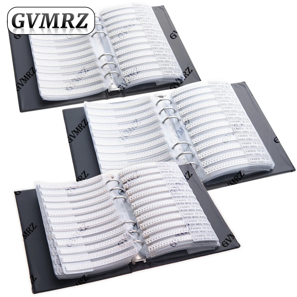 Sample Book Resistor Kit SMD Book Resistor Assortment Kit 06