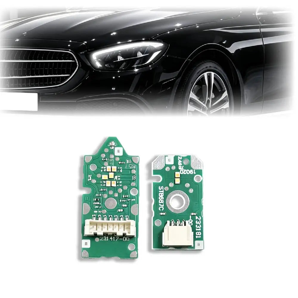 Angel Eyes LED DRL Turn Signal Light Board Chips Daytime Running Light For Mercedes E Class W213 2021 2022