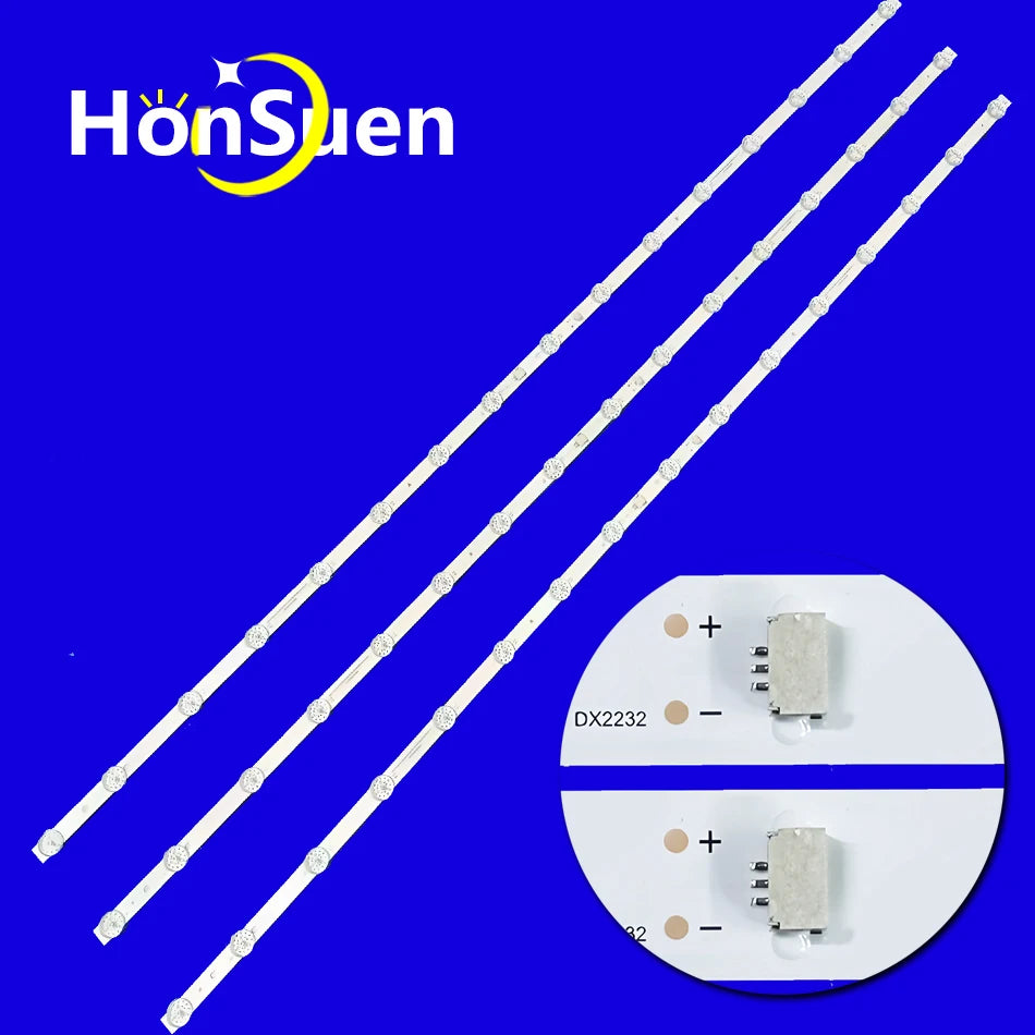 LED Backlight Strip for 16 Lamps LED backlight strip for 55S515D Haier 55 Smart TV S3 H55K7UG