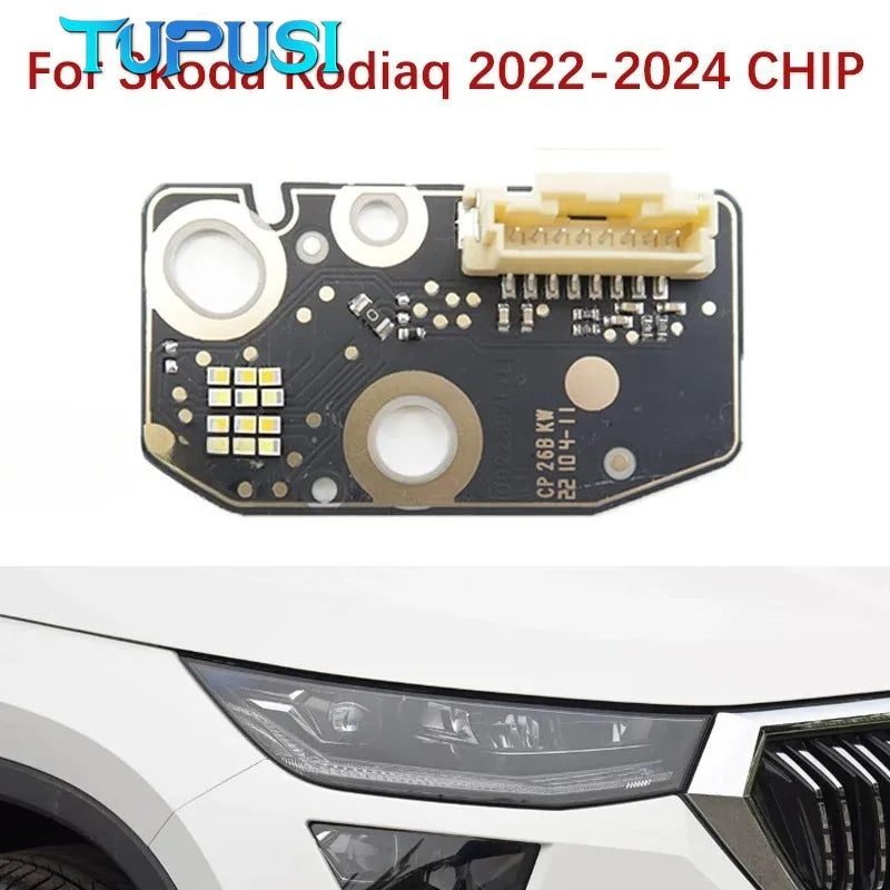 Headlight DRL CHIP Ballast Light Source Module Angel Eye Board Chip Daytime Running Light for Skoda