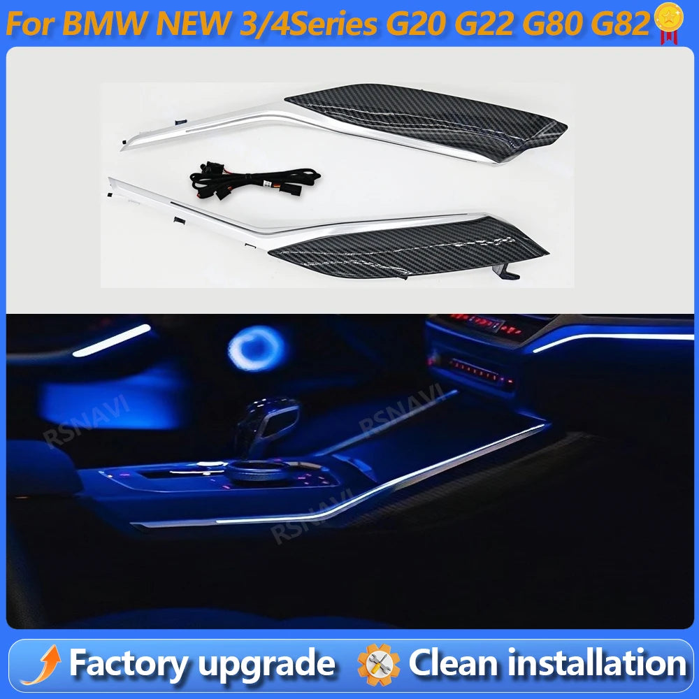 Center Console Saddle light 11 Colours For BMW New 3/4 Serie