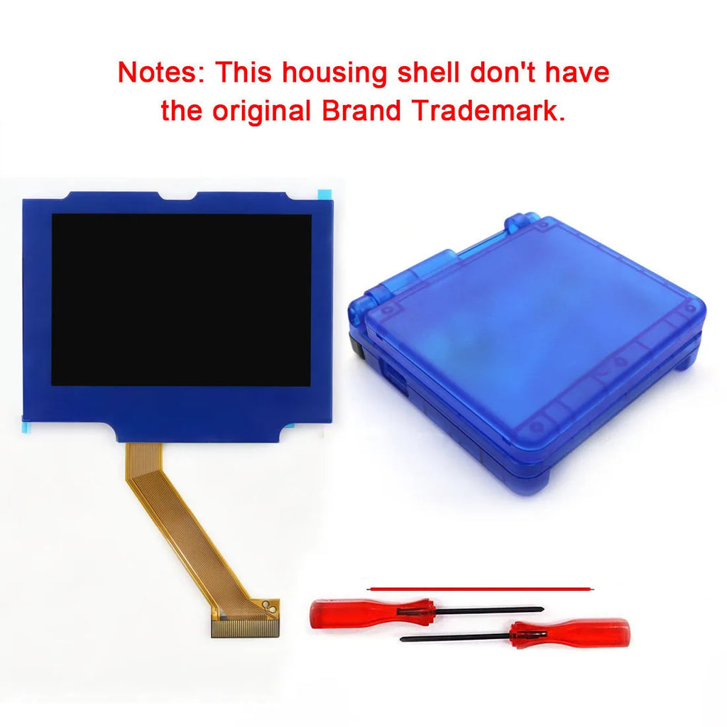 HISPEEDIDO Pre-Laminated IPS 3.0 inch V5 Real Drop in Screen For GBA SP LCD Replacement Kits Build in OSD Menu Easy to Install