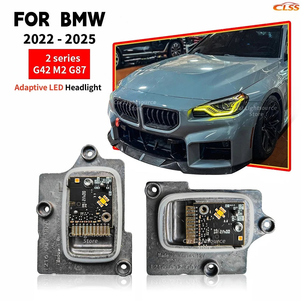 Angel Eye LED DRL Boards For BMW 2 Series G87 G42 M2 M240i 21-24 Adaptive Headlight Daytime Running Light