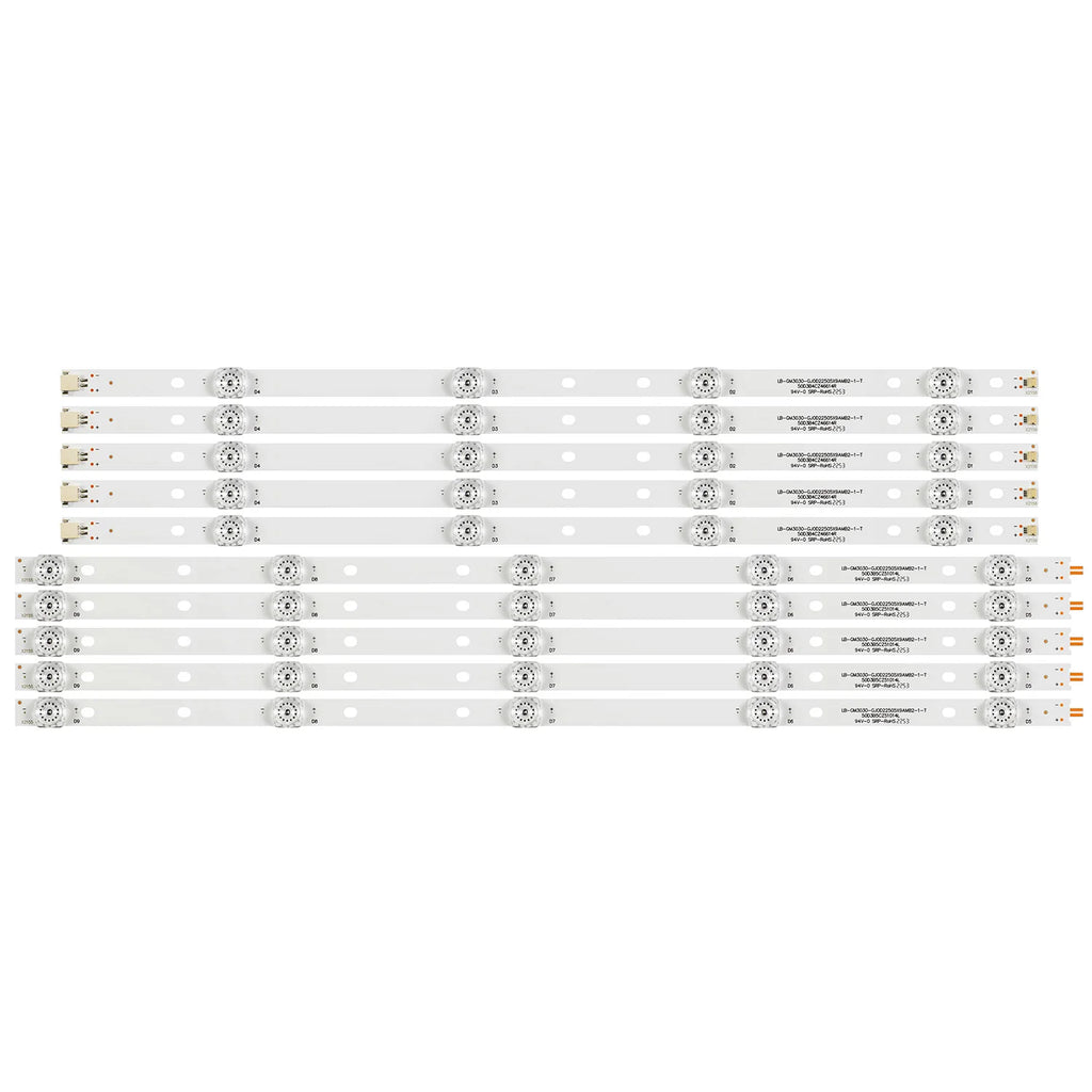 LED Backlight Strip for TPT500B5-U2T01.D (2-S) TPT500B5-U1T01.D (1-S) 996592000996 EVERLIGHT LBM500M0901-YK-4
