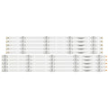 LED Backlight Strip for TPT500B5-U2T01.D (2-S) TPT500B5-U1T01.D (1-S) 996592000996 EVERLIGHT LBM500M0901-YK-4