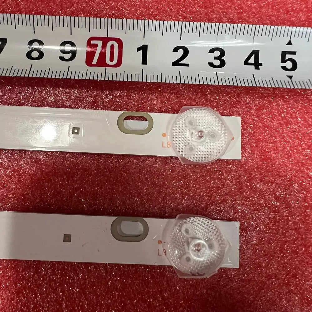 LED Backlight Strip for(2) 8LED 740mm for TV Onn 100097810 M22136-MT M22090-MT LE40A31 30340008002D