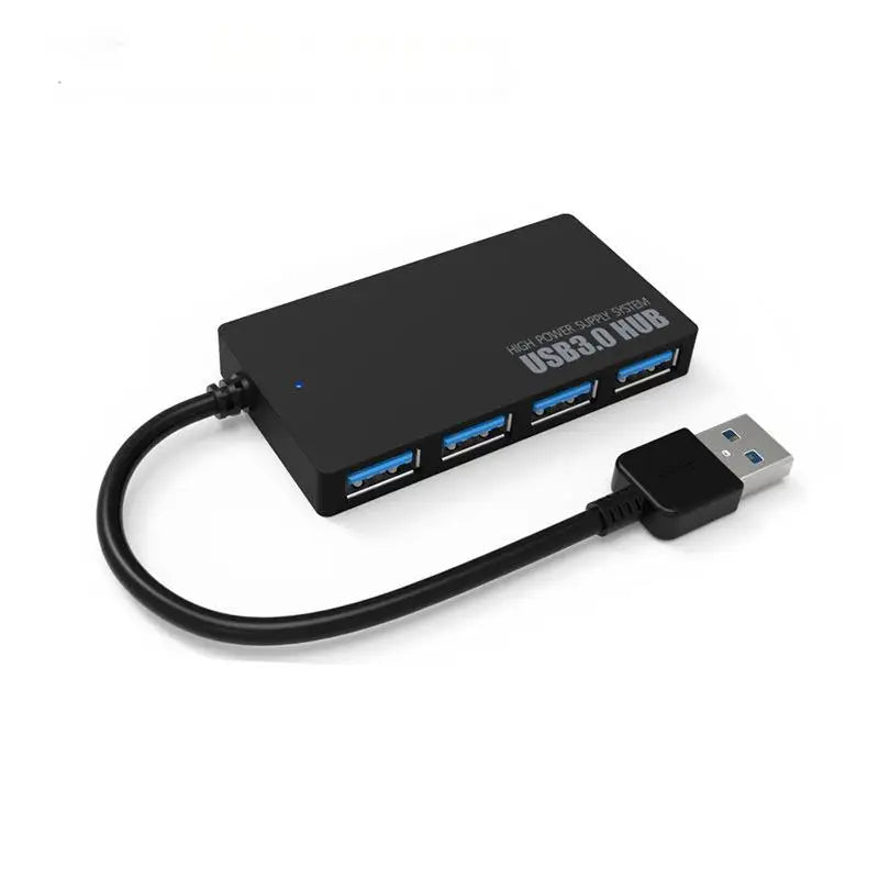 High-Speed USB 2.0 Hub 4-Port Data Cable Splitter Adapter Mu