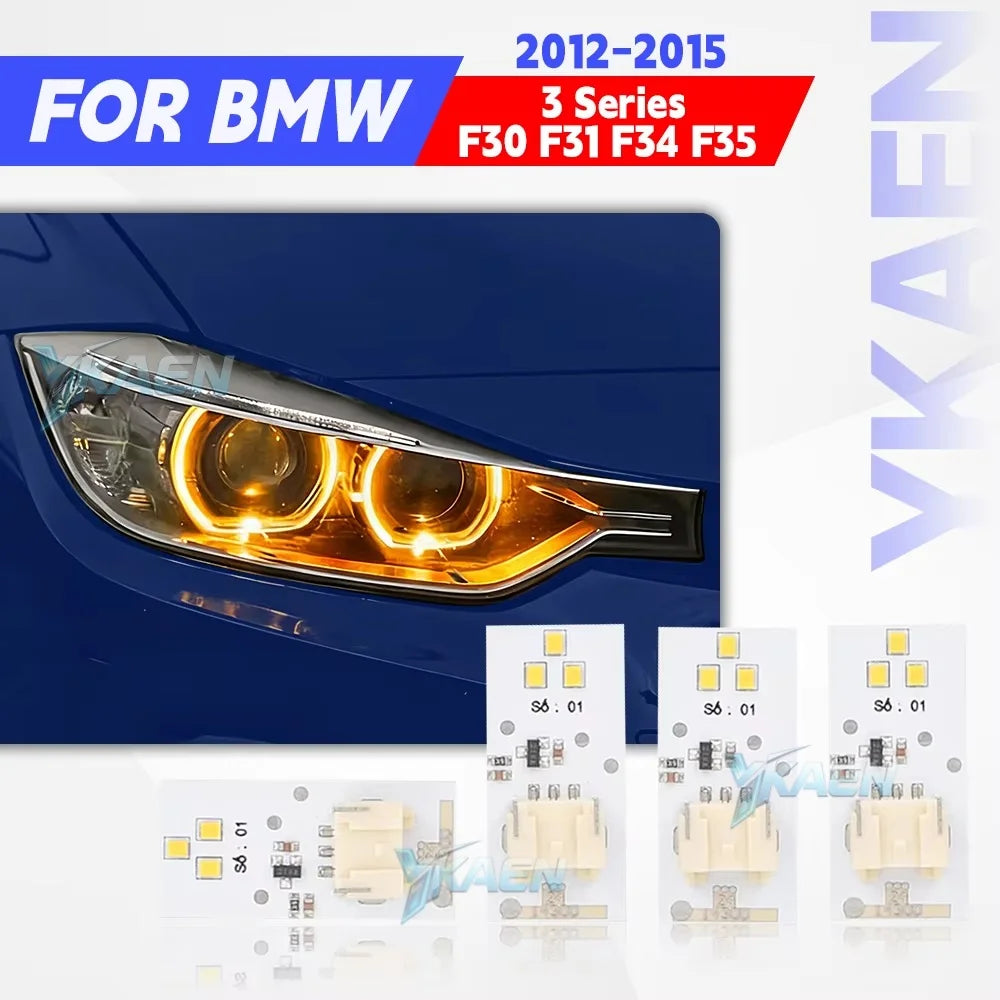 Angel Eye DRL Boards For BMW 3 Series F30 F31 F34 2012-2015 63117398766 Xenon Headlight Daytime Running Light