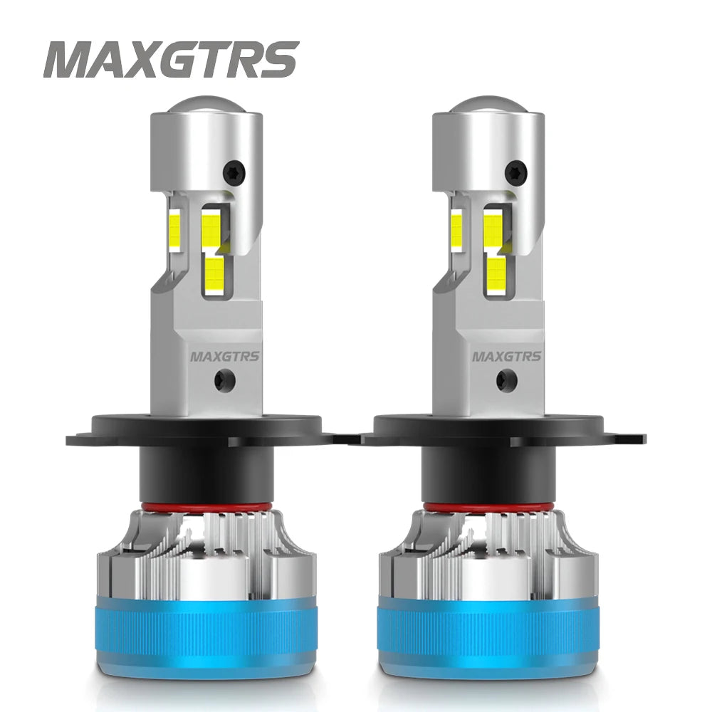 2Pcs 34000LM Super Bright H11 H8 H7 9005 HB3 H4 LED Canbus N