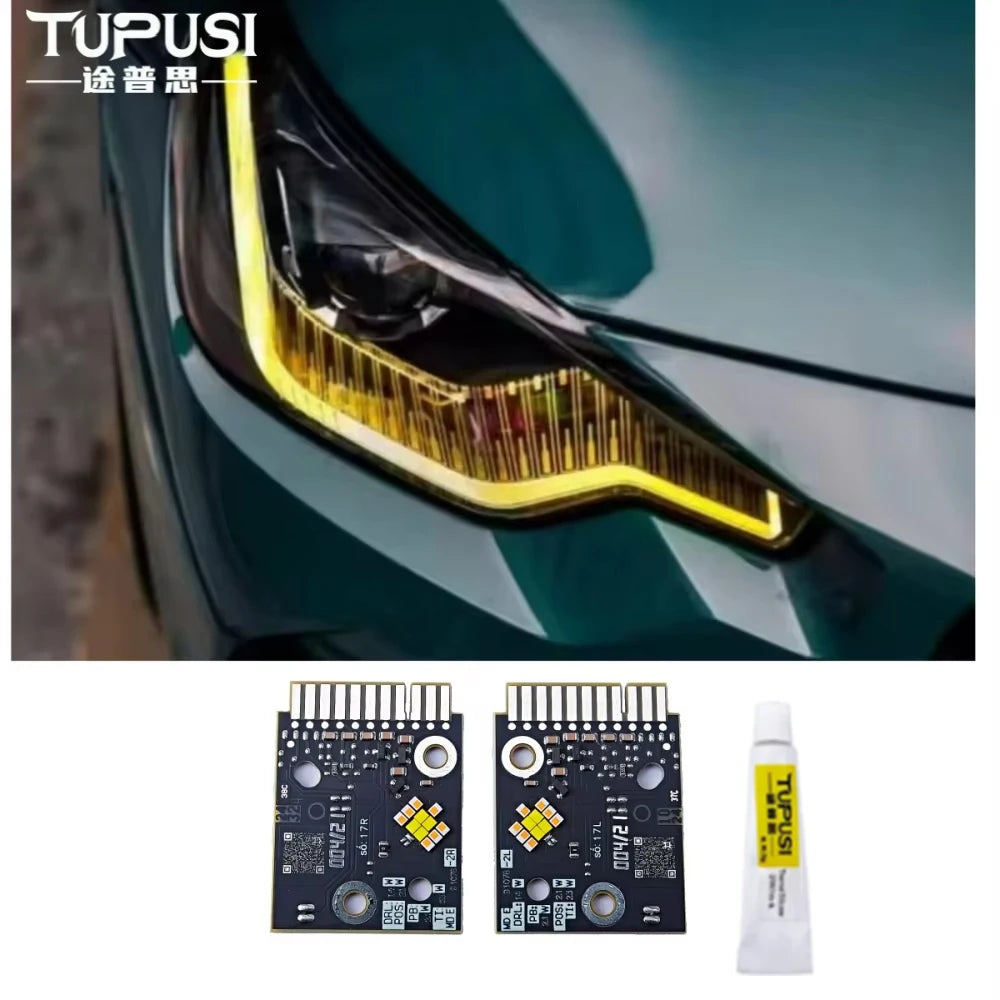 DRL Color Changing Chip For BMW 2 Series G42 M2 G87 2022-2025 Daytime Running Light Module Yellow Retrofit