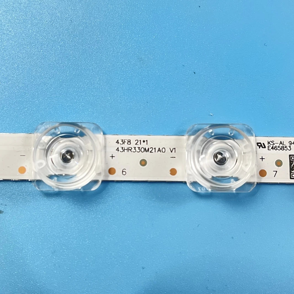 LED Backlight Strip for 21 LED(6V) LED Backlight Strip for TCL 43RS520 43R5500 43S435 43F9F 43F8 21*1