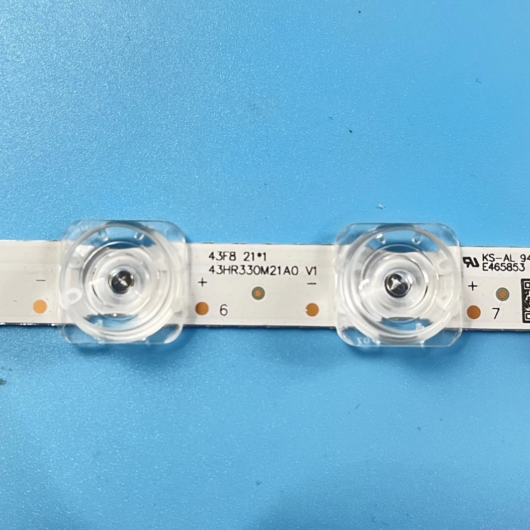 LED Backlight Strip for 21 LED(6V) LED Backlight Strip for TCL 43RS520 43R5500 43S435 43F9F 43F8 21*1